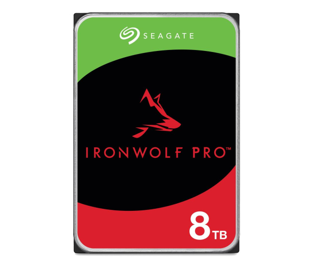 Seagate IRONWOLF PRO CMR 8TB 7200obr. 256MB - 549585 - zdjęcie